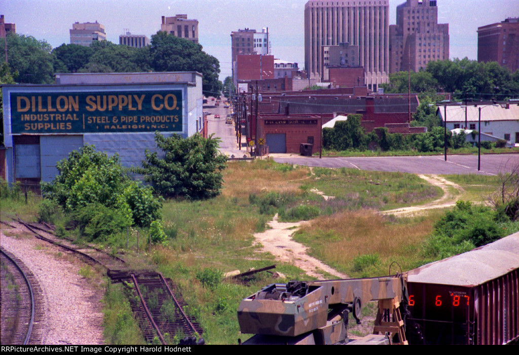 View from the Boylan Avenue bridge 1987